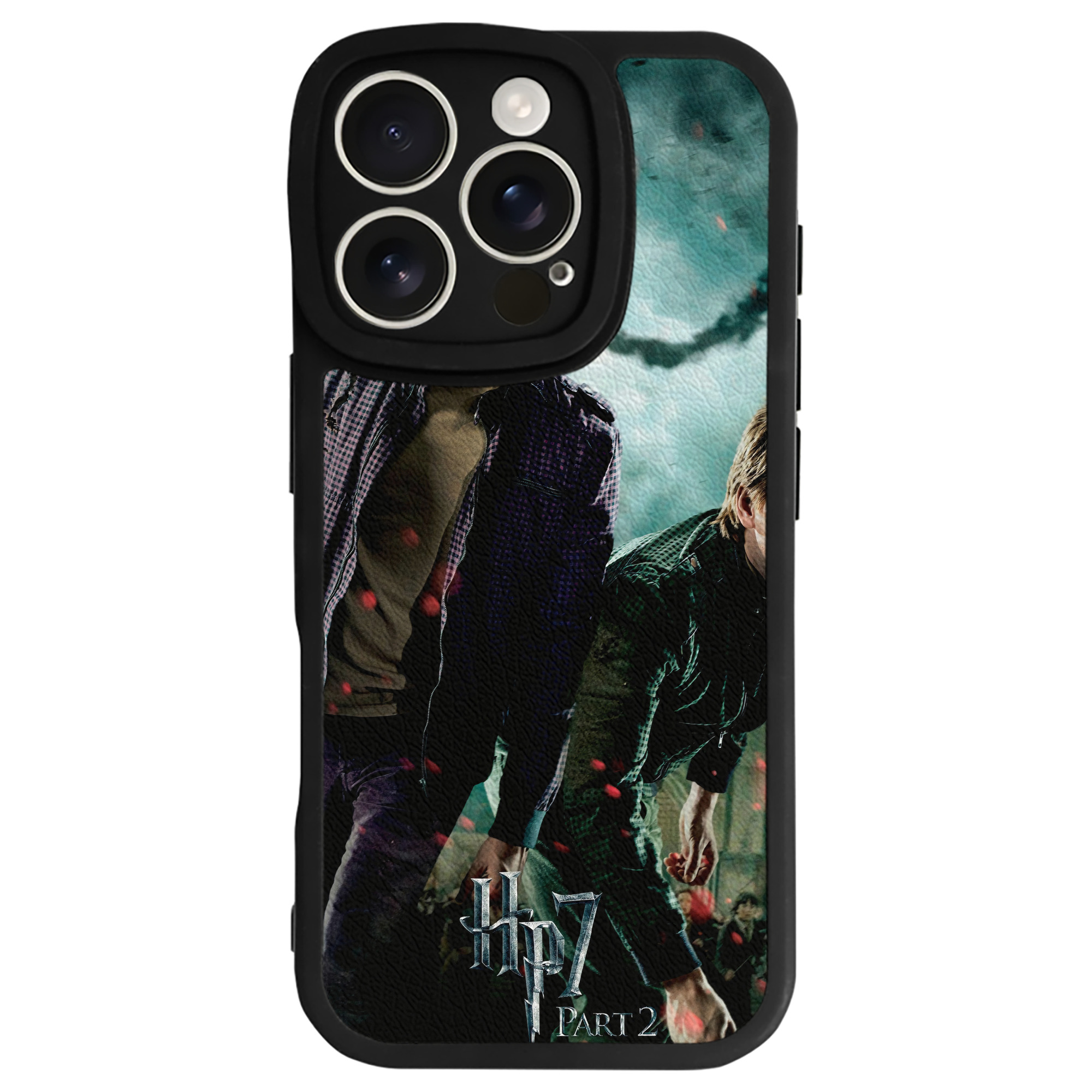 （画像用） Harry Potter ハリー・ポッターシリーズ 【iPhone 16シリーズ対応】シリコンスマホケース（レザー調） 材質：シリコン